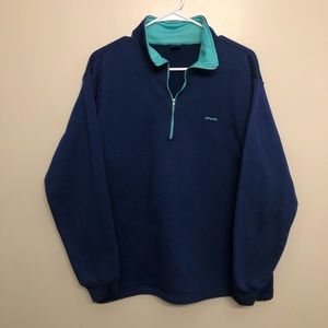 Patagonia capilene fleece pullover quarter zip vtg